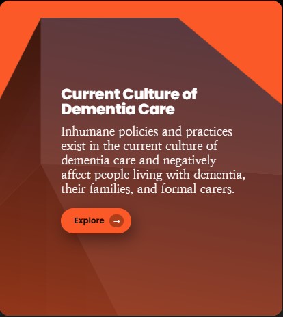 Current culture of dementia care description from dimentia new light website