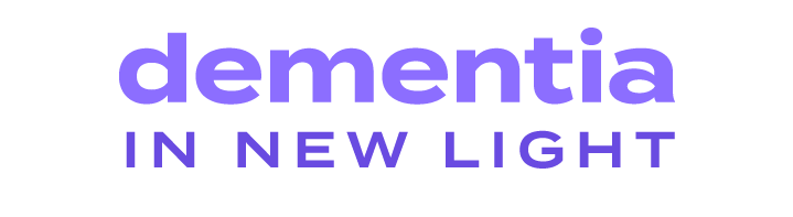 Dementia in new light purple logo
